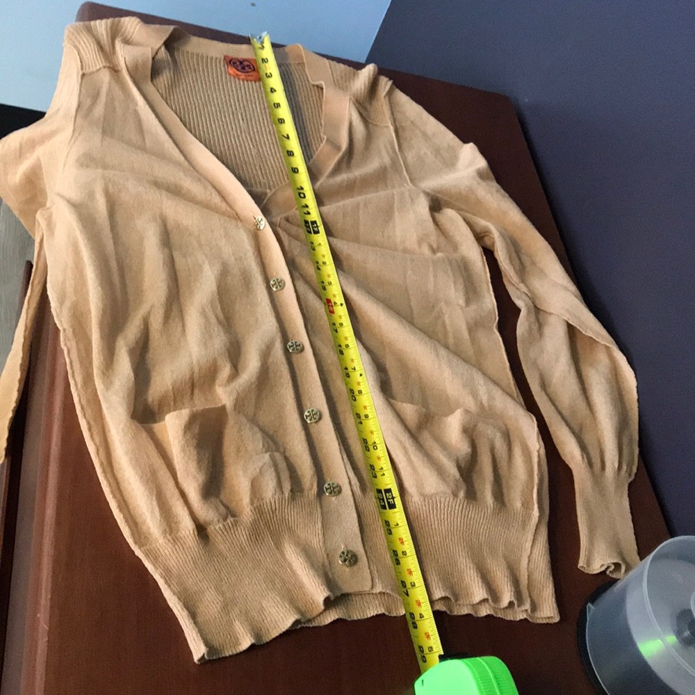 Beige Tory Burch Cardigan light weight